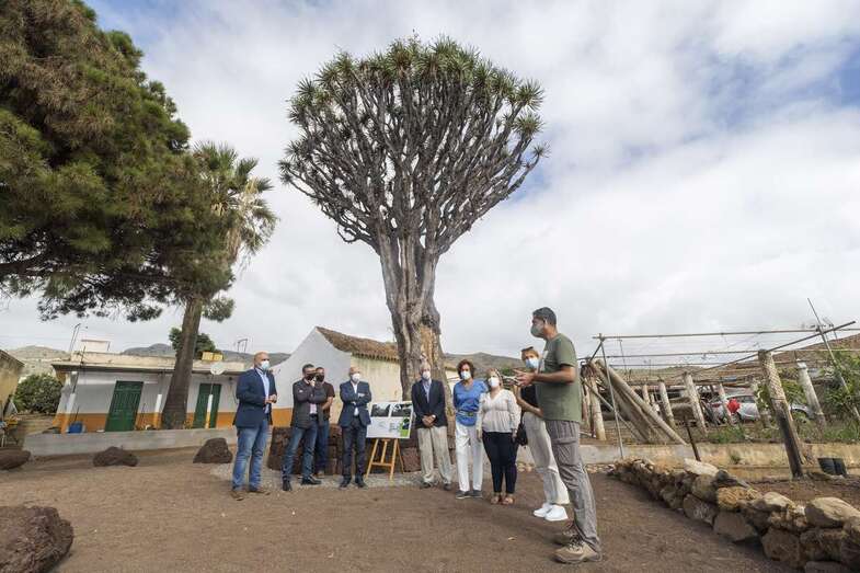 El presidente Antonio Morales visitó este miércoles la Finca de Luis Verde / TA