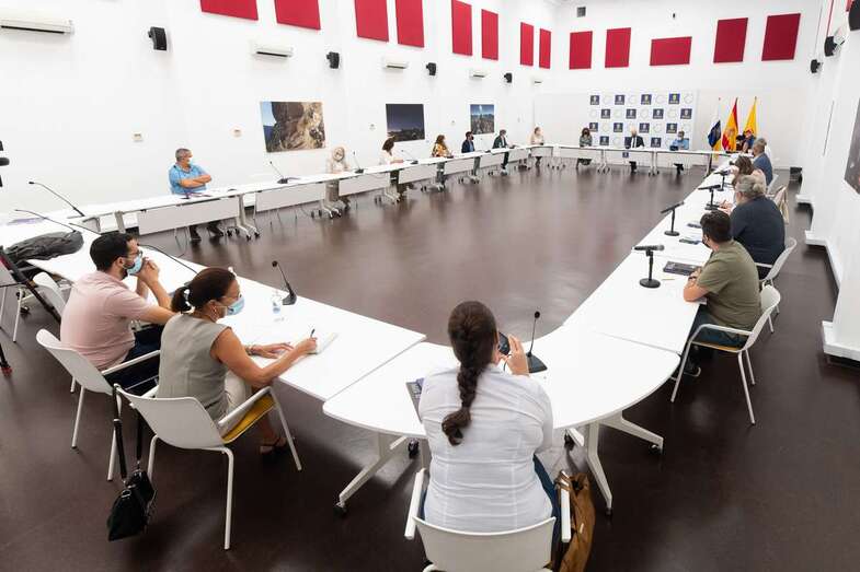 Este miércoles se celebró la primera sesión de la Mesa Monográfica Insular para la inserción laboral de las personas trans / TA