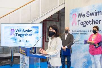 Moda Cálida visibiliza el cáncer de mama con el desfile solidario 'We Swim Together'/TA.