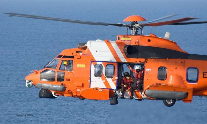 Imagen de archivo de un helicóptero de Salvamento Marítimo/TA.