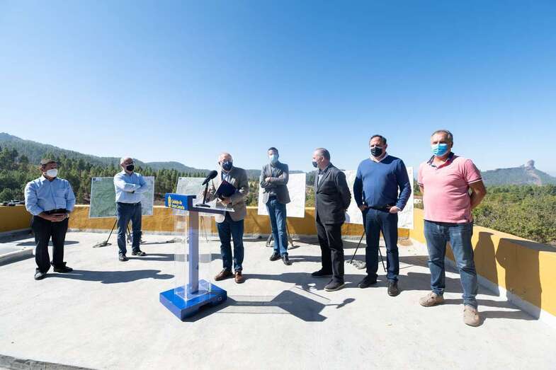 Morales destaca que se pone fin a los trasvases de cumbre a costa y se consolida una red de impulsión, almacenamiento y distribución 