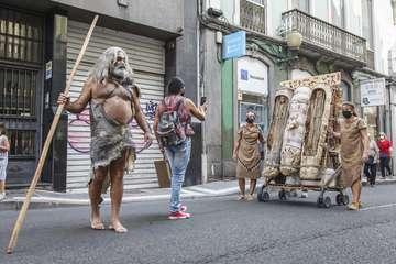 La Plataforma Salvar Chira-Soria expresa su rechazo con una manifestación en la capital/TA y Acfi Press.