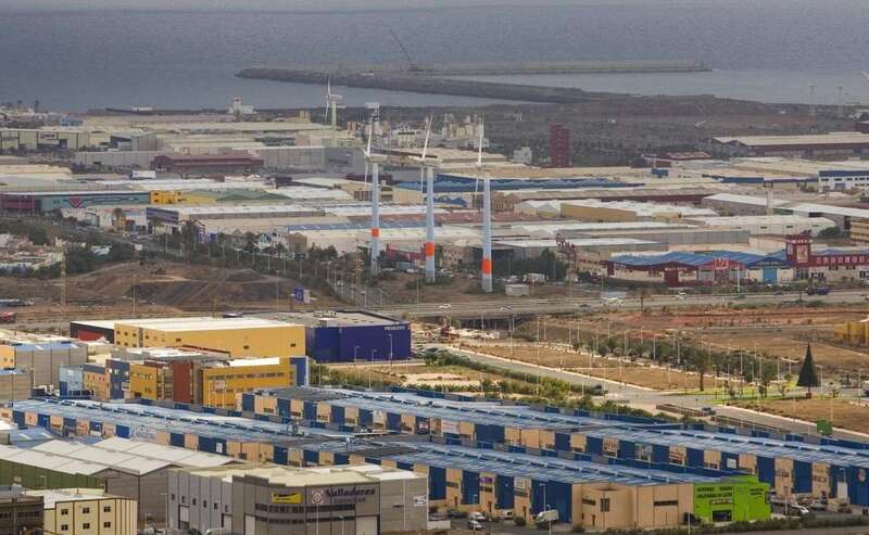 Imagen de archivo del polígono industrial de Arinaga / Canarias7