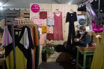 La moda se ´manifiesta´ en las calles de la capital grancanaria en el marco de Moda y Amigos (Fashion&Friends)/TA.