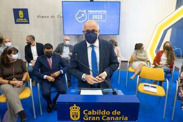 El Gobierno insular de Gran Canaria presenta los presupuestos para 2022/TA.