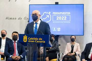 El Gobierno insular de Gran Canaria presenta los presupuestos para 2022/TA.