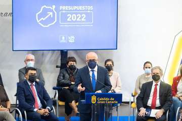 El Gobierno insular de Gran Canaria presenta los presupuestos para 2022/TA.