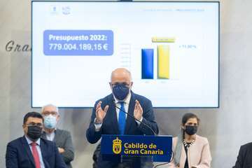 El Gobierno insular de Gran Canaria presenta los presupuestos para 2022/TA.