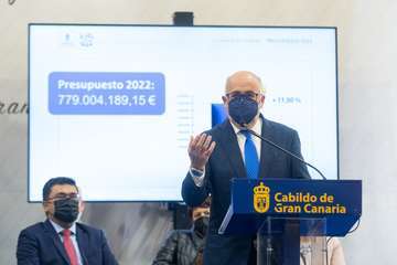 El Gobierno insular de Gran Canaria presenta los presupuestos para 2022/TA.