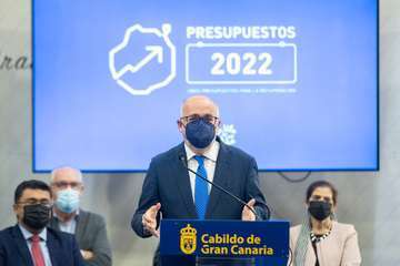 El Gobierno insular de Gran Canaria presenta los presupuestos para 2022/TA.