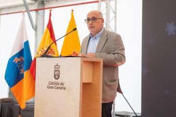 Brindis navideño del Cabildo con los medios de comunicación de Gran Canaria/TA y Acfi Press.