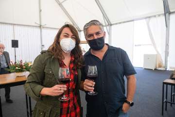 Brindis navideño del Cabildo con los medios de comunicación de Gran Canaria/TA y Acfi Press.
