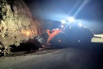 Nuevos desprendimientos en la carretera de La Aldea/TA.