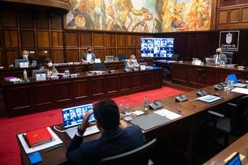 El Cabildo aprueba un presupuesto de más de 779 millones para 2022, centrado en las políticas sociales y en la recuperación económica/TA.