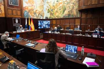 El Cabildo aprueba un presupuesto de más de 779 millones para 2022, centrado en las políticas sociales y en la recuperación económica/TA.