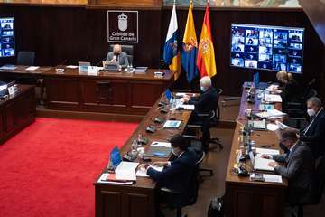 El Cabildo aprueba un presupuesto de más de 779 millones para 2022, centrado en las políticas sociales y en la recuperación económica/TA.