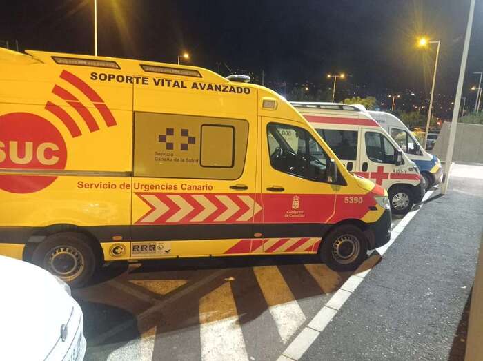 Imagen de archivo de una ambulancia del SUC/TA.