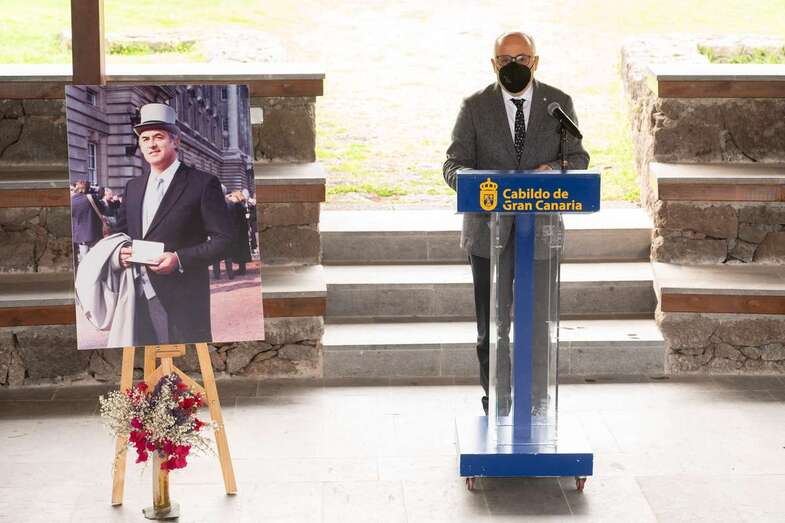 Imagen del acto de homenaje David Bramwell, recientemente fallecido / TA