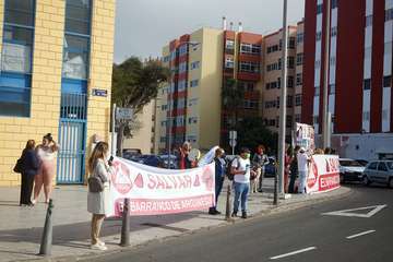 Protesta en contra del proyecto/Acfi Press.