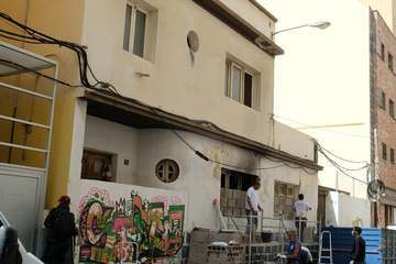 Desalojo y tapiado de la antigua comisaría de la calle Miguel Rosas ocupada ilegalmente/TA y Acfi Press.