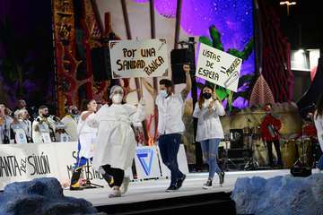 Primera fase del concurso de murgas del Carnaval de Las Palmas de Gran Canaria/Lpcarnaval.