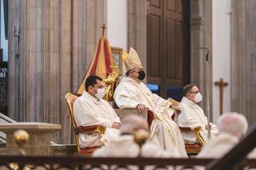 Ordenación de Francisco López como diácono permanente de la Diócesis de Canarias/Acfi Pres.