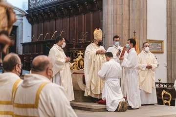 Ordenación de Francisco López como diácono permanente de la Diócesis de Canarias/Acfi Pres.