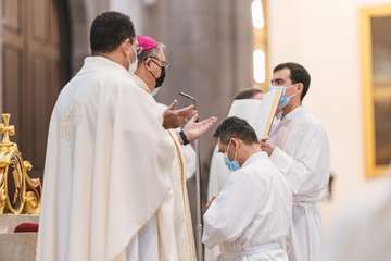 Ordenación de Francisco López como diácono permanente de la Diócesis de Canarias/Acfi Pres.