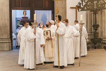 Ordenación de Francisco López como diácono permanente de la Diócesis de Canarias/Acfi Pres.
