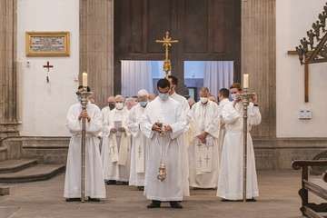 Ordenación de Francisco López como diácono permanente de la Diócesis de Canarias/Acfi Pres.