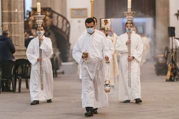 Ordenación de Francisco López como diácono permanente de la Diócesis de Canarias/Acfi Pres.