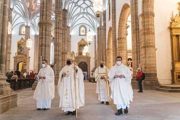 Ordenación de Francisco López como diácono permanente de la Diócesis de Canarias/Acfi Pres.