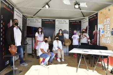 Telde en la Feria de Artesanía Primavera Sur/TA.