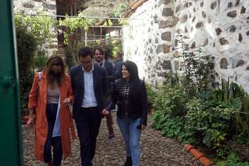  Pablo Rodríguez conoce in situ el estado de las infraestructuras de Valsequillo/Acfi Press y TA.