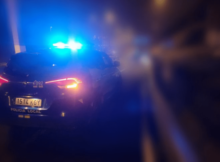 Vehículo policial/TA: