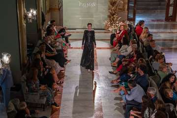 Los tejidos artesanos isleños protagonistas de los desfiles de cierre de la pasarela Bridal Collection Moda Cálida/TA.