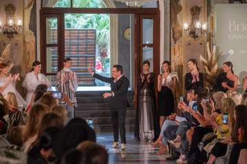 Los tejidos artesanos isleños protagonistas de los desfiles de cierre de la pasarela Bridal Collection Moda Cálida/TA.