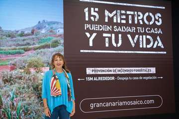 Una web sobre incendios forestales, eje de la campaña 'Mayo mes de la prevención' del Cabildo/TA.