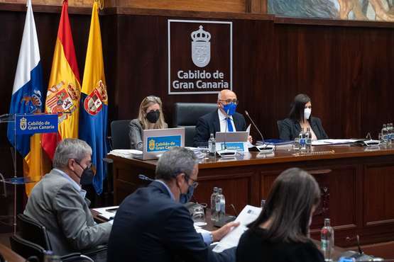 Pleno del Cabildo de Gran Canaria de mayo de 2022/TA.
