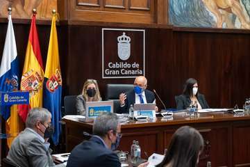 Pleno del Cabildo de Gran Canaria de mayo de 2022/TA.