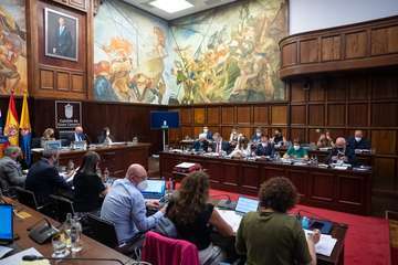 Pleno del Cabildo de Gran Canaria de mayo de 2022/TA.
