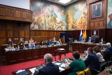 Pleno del Cabildo de Gran Canaria de mayo de 2022/TA.