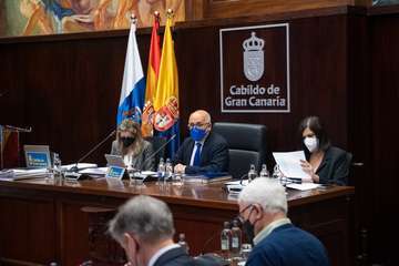 Pleno del Cabildo de Gran Canaria de mayo de 2022/TA.