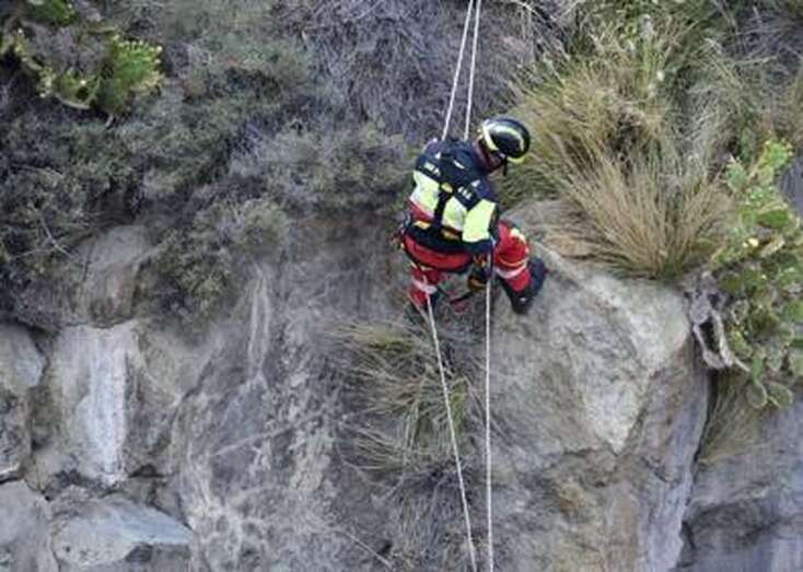 Bomberos que participaron en el rescate/Arcadio Suárez/C7.