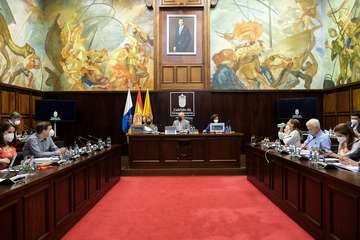El Pleno del Cabildo aprueba 36 propuestas para seguir afrontando los retos de futuro de Gran Canaria/TA.