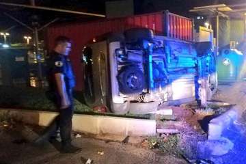 Detenido un conductor tras darse a la fuga en un accidente y dar positivo en alcoholemia/Policía Local de LPGC.