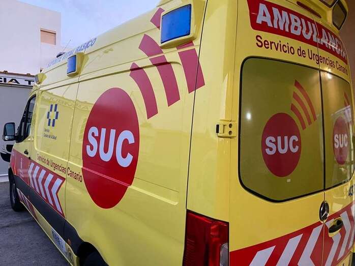 Ambulancia del SUC/TA.