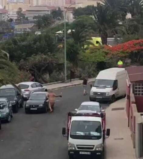 Imagen del hombre desnudo/TA.