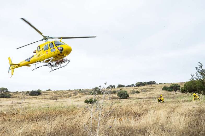 Quedan prohibidas las quemas agrícolas y la utilización de fuegos artificiales en terreno forestal o en zonas próximas / TA