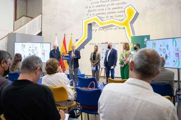 Presentación del programa festivo del Pino 2022/TA.